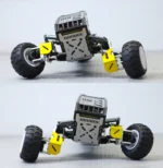 WOWCYCLE No.2 DIY RC Reverse Trike Kit - Full Unassembled Kit with Body & Lights (For Ages 16+) - Image 6