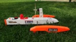 3D-Printed "Shrimp Boat" Air-Propelled RC Boat Kit - Exclusive Design, Ready for High Speed (40-60km/h) - Image 7
