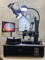 Gem Precision Faceting Machine with Digital Angle/Height Display & Integrated HD Microscope