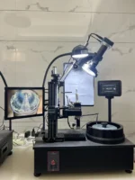 Gem Precision Faceting Machine with Digital Angle/Height Display & Integrated HD Microscope - Image 5