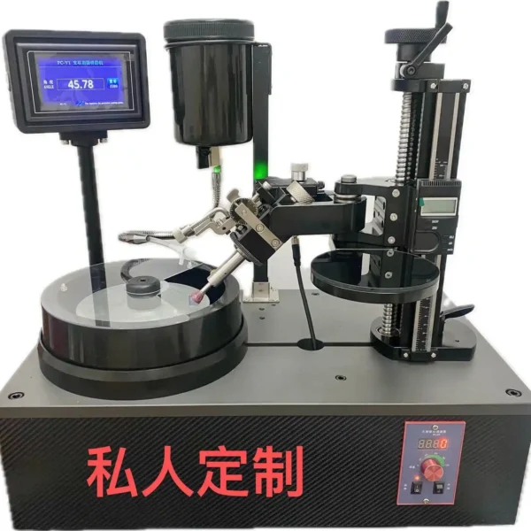 Precision Gem Faceting & Polishing Machine | Digital Angle/Height Control, 500W Brushless Motor, Studio & Hobbyist Grade