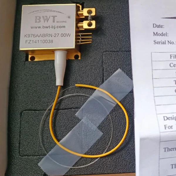 BWT  K976AABRN-27.00W FZ14110038 27W Fiber-Coupled Pump Laser Source