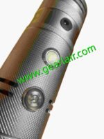 120W Portable Laser Ignition Tool | High-Power 21700 Battery System | Silver CNC Aluminum Alloy Body | Precision Red Dot Sight - Image 2