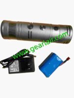 120W Portable Laser Ignition Tool | High-Power 21700 Battery System | Silver CNC Aluminum Alloy Body | Precision Red Dot Sight - Image 4