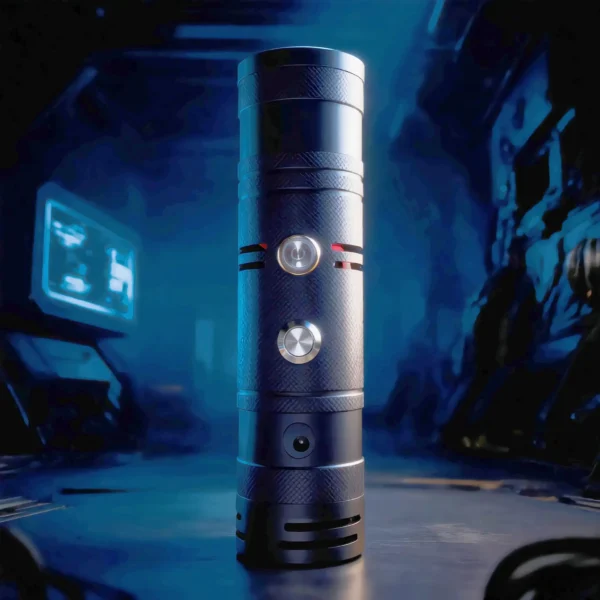 120W 17V Portable Laser Ignition Tool | Lightweight 1kg Design | Black CNC Aluminum Chassis | High-Power Portable Laser System