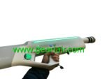 Free Guard 500W High-Power Portable Laser Gun - Sci-Fi Beam Expander with Green Indicator Light, White Collectible, Ideal for Sci-Fi Enthusiasts and Collectors - Image 2