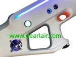Free Guard 500W High-Power Portable Laser Gun - Sci-Fi Beam Expander with Green Indicator Light, White Collectible, Ideal for Sci-Fi Enthusiasts and Collectors - Image 11